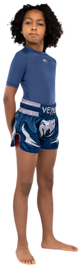 Venum Inferno Kids Thai Shorts - Royal Blue
