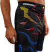 Venum x TEKKEN 8 Fight Shorts - Yoshimitsu - Black/Orange