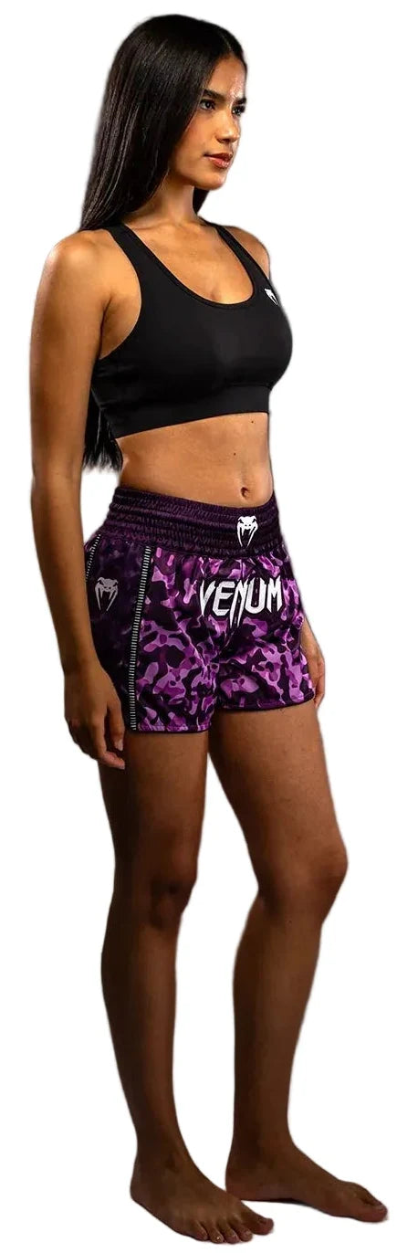 Venum Iris Muay Thai Shorts - Plum/Pink