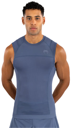 Venum G-Fit Air Men's Sleeveless Rashguard - Foggy Blue