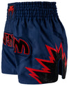 Venum Inferno Muay Thai Shorts - Royal Blue/Red/Black