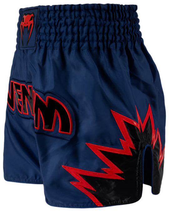 Venum Inferno Muay Thai Shorts - Royal Blue/Red/Black