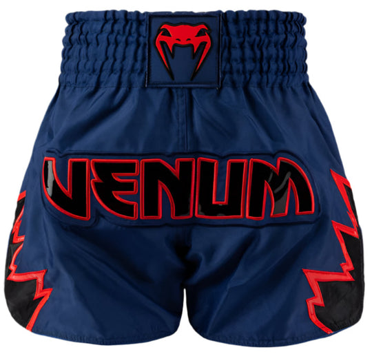 Venum Inferno Muay Thai Shorts - Royal Blue/Red/Black