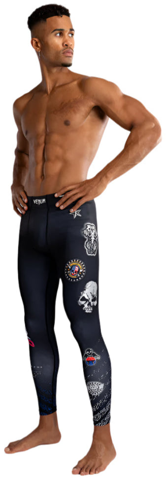 Venum X TEKKEN 8 - Paul Phoenix Spats - Black/Blue
