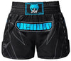 Venum x Dua Muay Thai Shorts - Black/Electric Blue