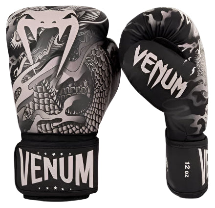 Venum Dragon'S Flight Boxing Gloves - Black/Sand