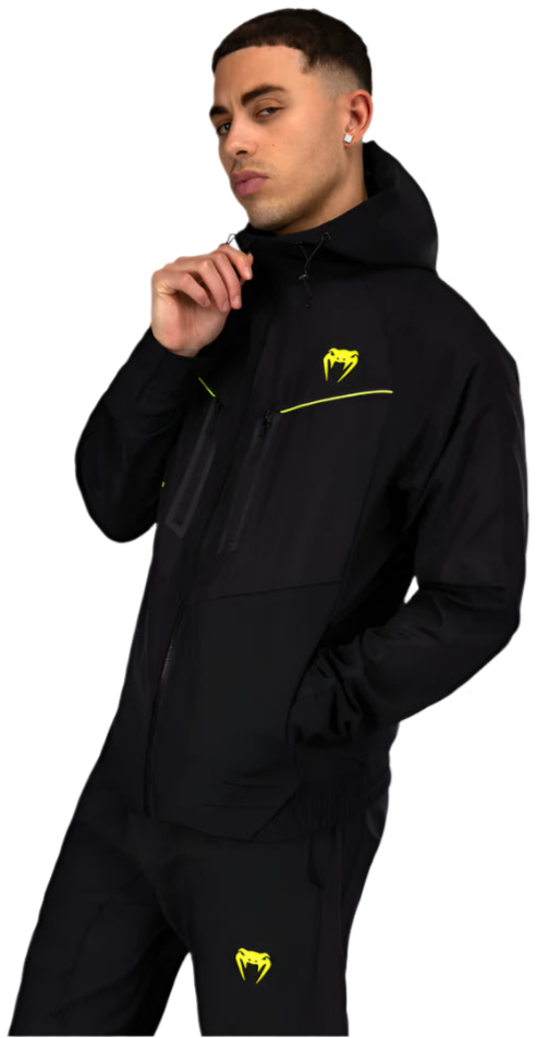 Venum Training Camp 4.0 Track Jacket - Black/Neon Green