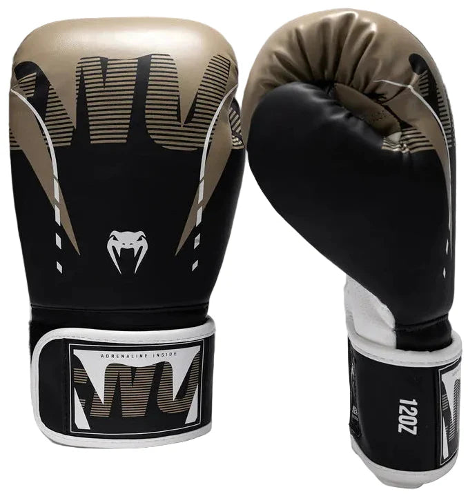 Venum Adrenaline Boxing Gloves - Black/Sand