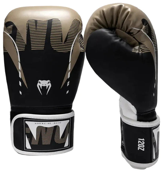 Venum Adrenaline Boxing Gloves - Black/Sand