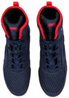 Venum Contender Boxing Shoes - Navy Blue/Red