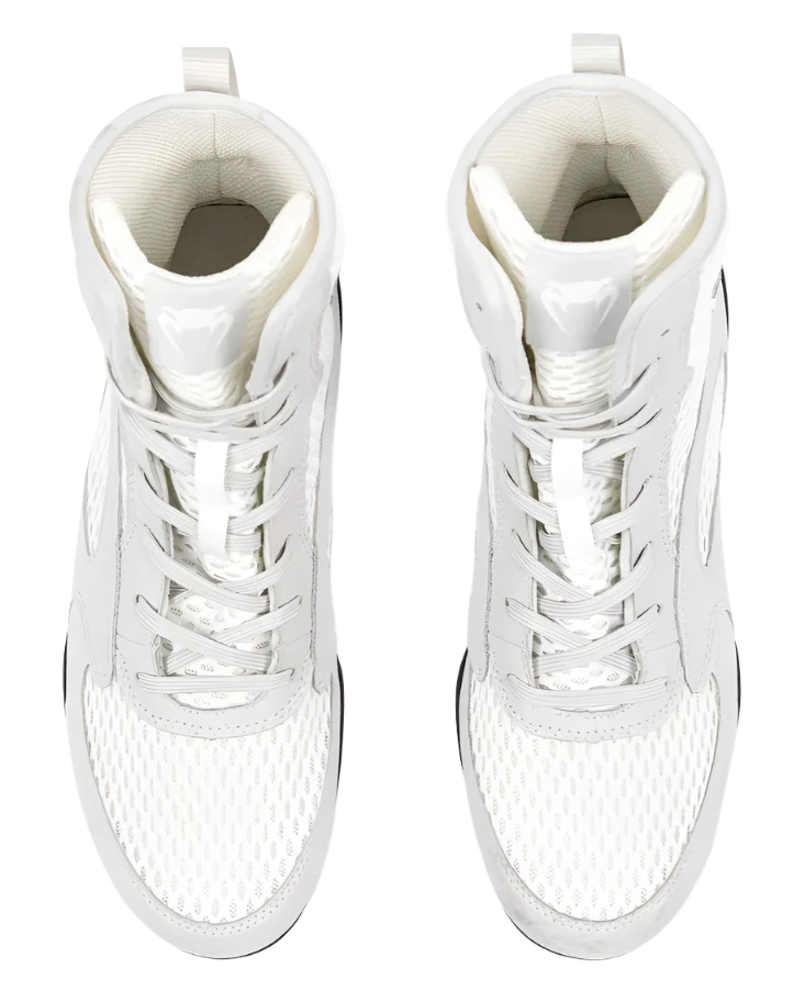Venum Contender Boxing Shoes - White/Grey
