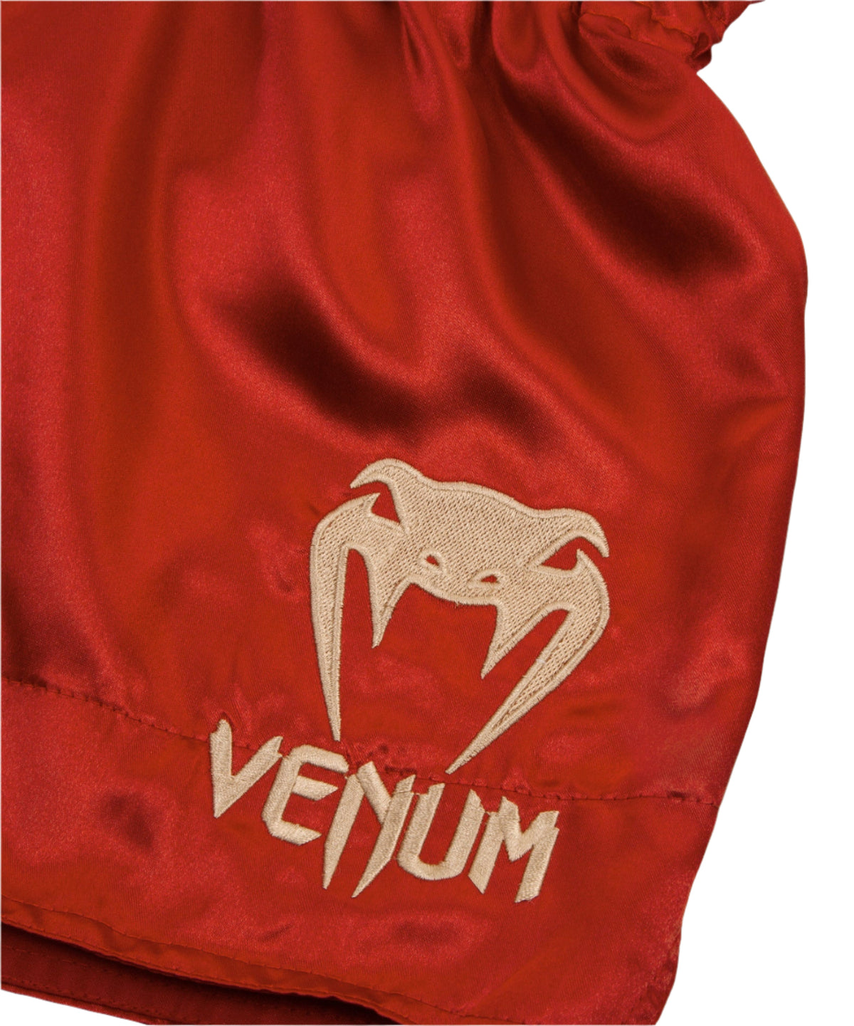 Venum Classic Muay Thai Short - Bordeaux/Gold