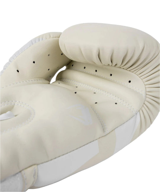 Venum Elite Boxing Gloves - White/Ivory