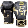 Venum Elite Boxing Gloves - Dark Camo/Gold