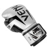 Venum Elite Boxing Gloves - Silver/Black