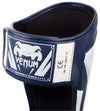 Venum Elite Standup Shin Guards - White/Navy Blue