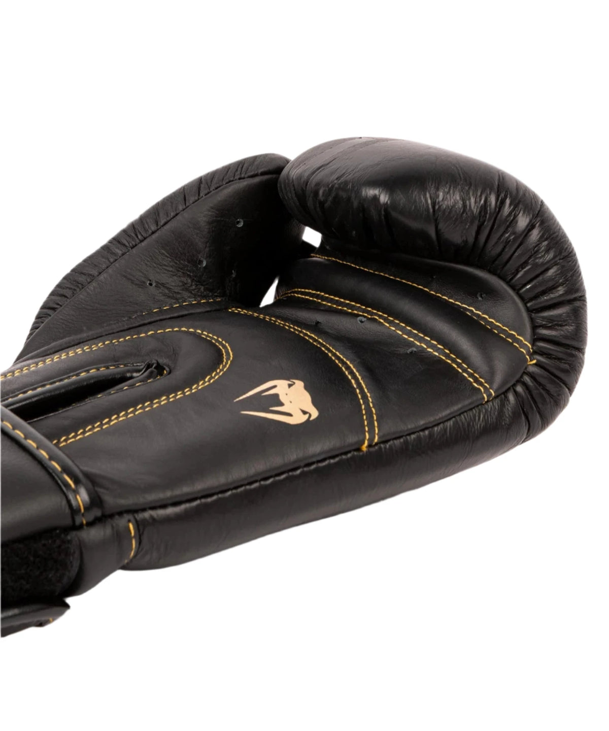 Venum Shield Pro Boxing Gloves Velcro - Black/Black-Gold