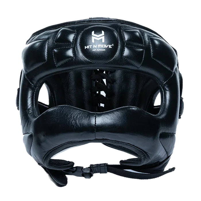 Hit N Move Face Saver Headgear - Black