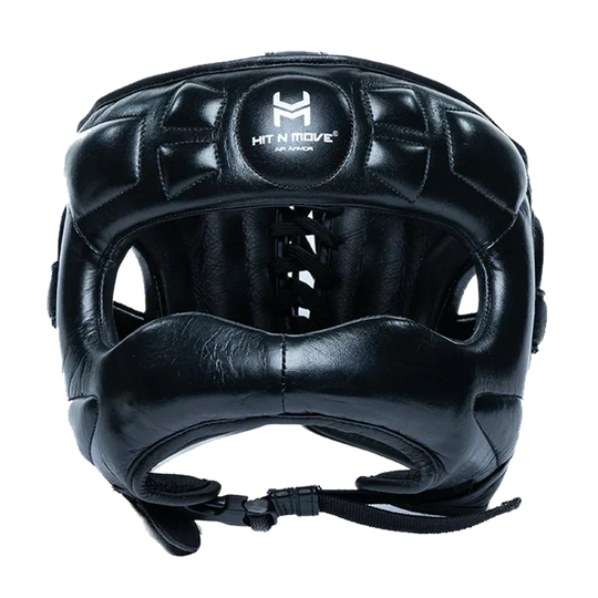 Hit N Move Face Saver Headgear - Black