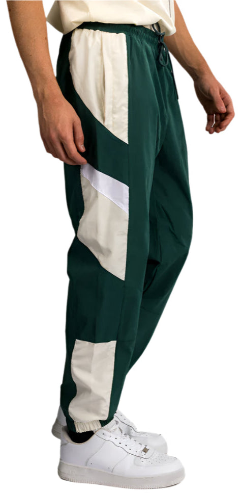 Venum Attack 90 Tracksuit Pants - Forest Green/Ice