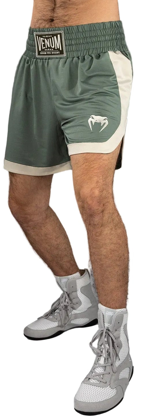 Venum Classic Boxing Shorts - Aqua Green/Ivory