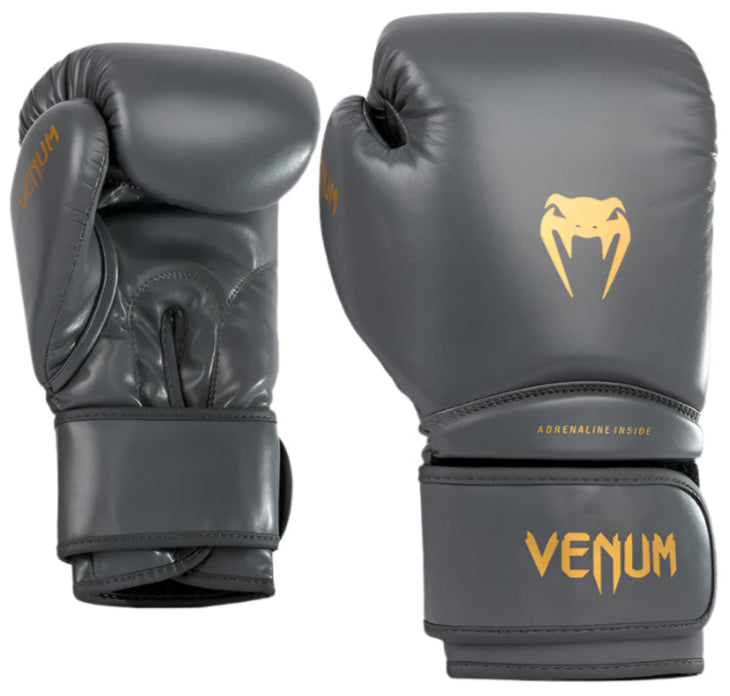 Venum Contender 1.5 Kids Boxing Gloves - Graphite/Gold