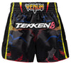 Venum x TEKKEN 8 Muay Thai Shorts - Yoshimitsu - Black/Orange