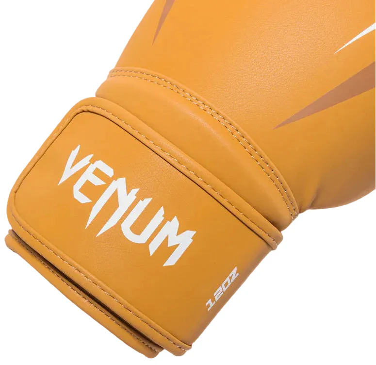 Venum Hurricane Boxing Gloves - Havana/ White