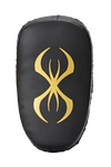 Sting Armaplus Thai Kick Pads - Black/Gold - Standard
