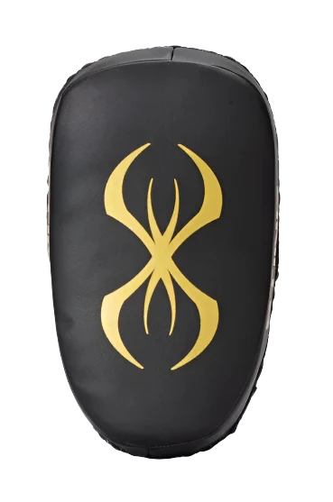 Sting Armaplus Thai Kick Pads - Black/Gold - Standard