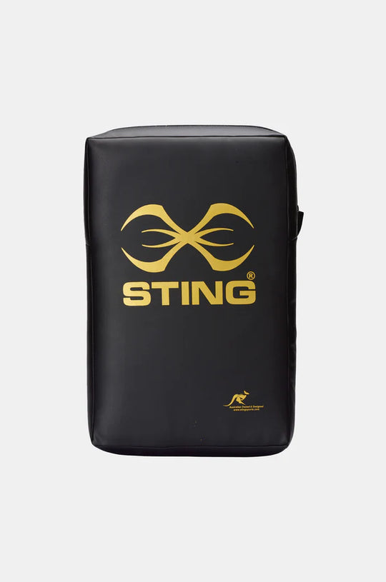 Sting Curved Hd Bump/Strike Shield - Black/Gold - Standard