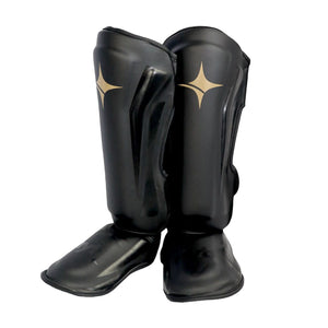 NYT Staple Series Shin Guards - Black/Sand