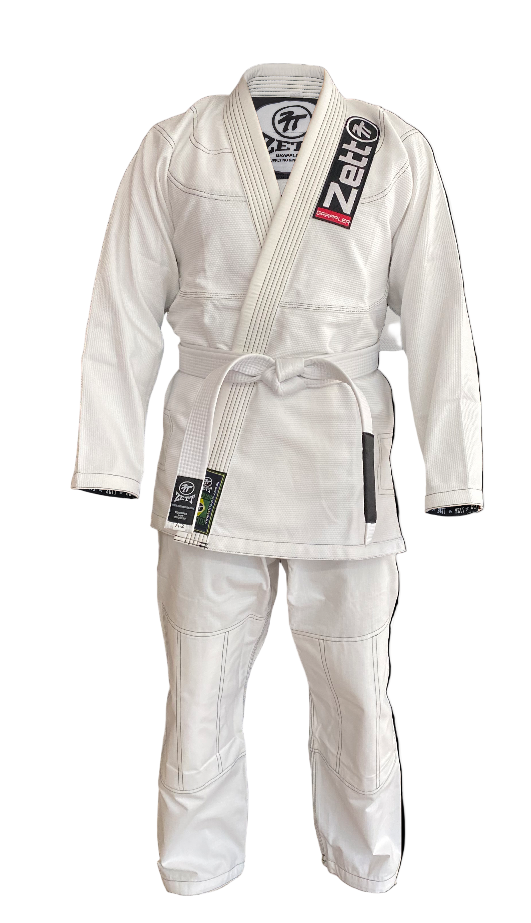 Zett Heavy BJJ Uniform V2 - White