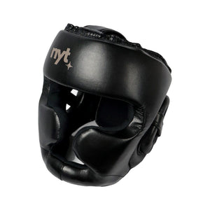NYT Full Face Sparring Head Guard - Black/Sand