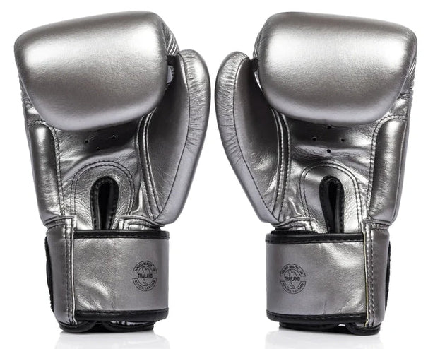 Fairtex Plus Boxing Gloves - Gun Metallic - 16 oz