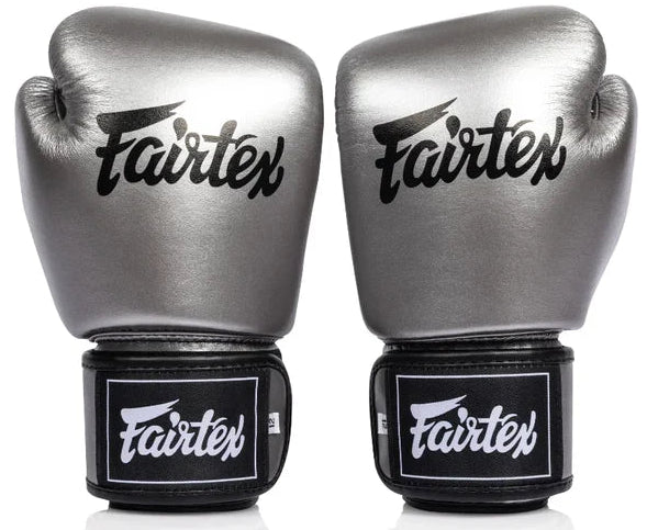 Fairtex Plus Boxing Gloves - Gun Metallic - 16 oz
