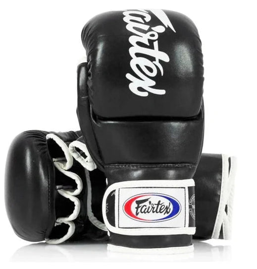 Fairtex Hybrid Super Sparring Grappling Gloves - Black