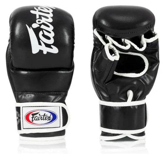 Fairtex Hybrid Super Sparring Grappling Gloves - Black