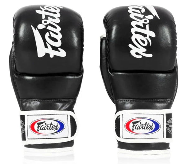 Fairtex Hybrid Super Sparring Grappling Gloves - Black