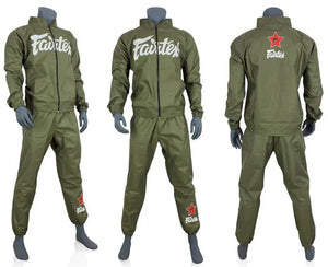 Fairtex Vinyl Sweat Suit - Green