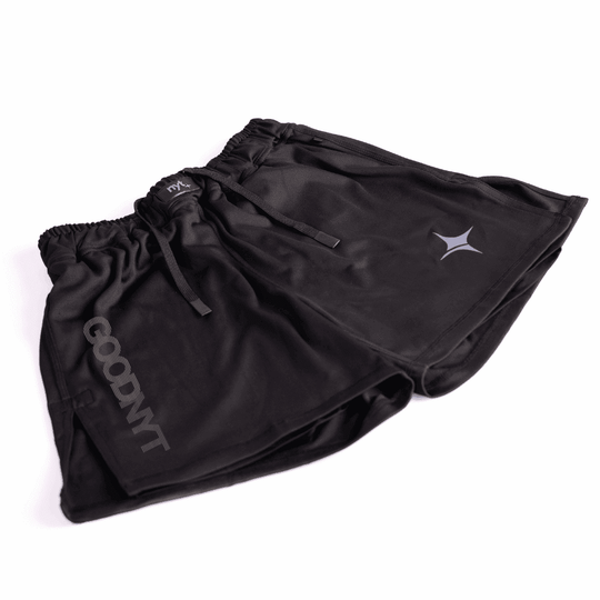 GOODNYT No-GI 2 Layer Fight Shorts MMA Shorts NYT Black/Smoke X Small