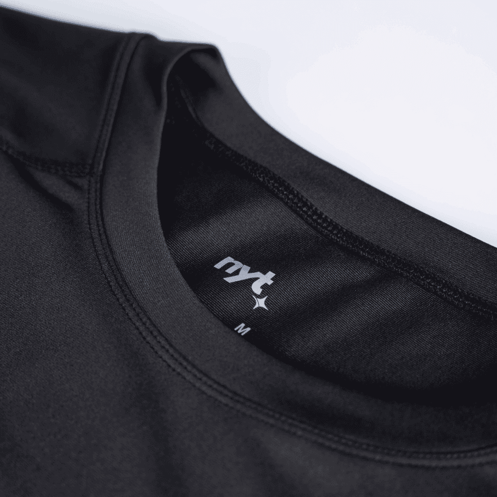 NYT Black Short Sleeve Rashguard Tee Rashguards NYT