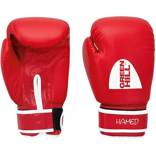 Green Hill Boxing Gloves Hamed With Target