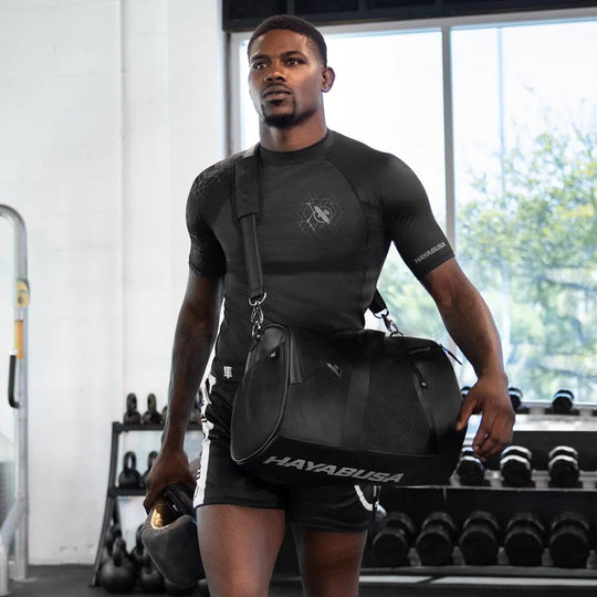 Hayabusa Elite Boxing Duffle Bag - One Size - Black