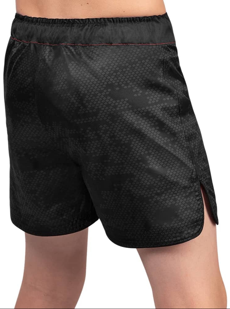 Hayabusa Hexagon Youth Fight Shorts - Black