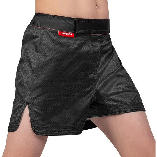 Hayabusa Hexagon Youth Fight Shorts - Black