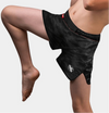 Hayabusa Hexagon Youth Fight Shorts - Black