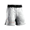 Hayabusa Apex 3/4 Thigh Fight Shorts - Ash White