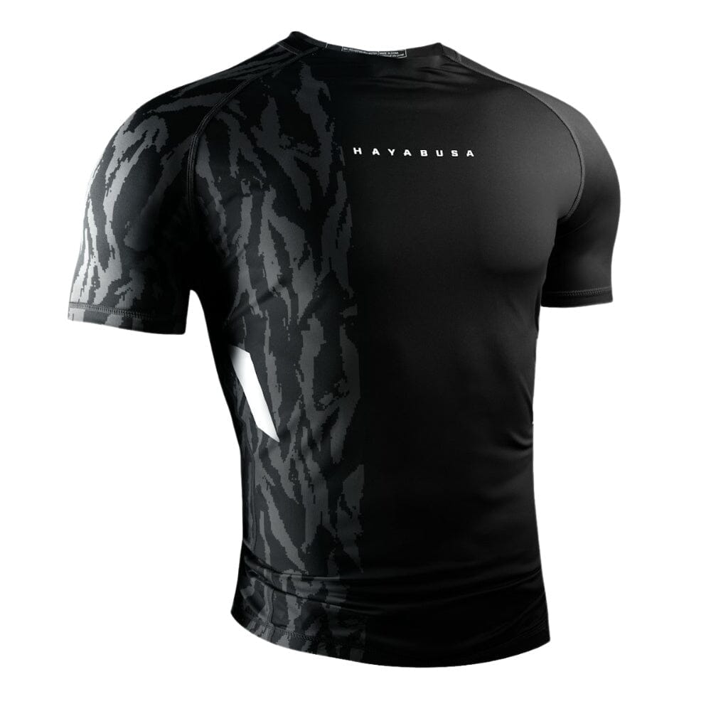 Hayabusa Apex Short Sleeve Rashguard - Carbon Black