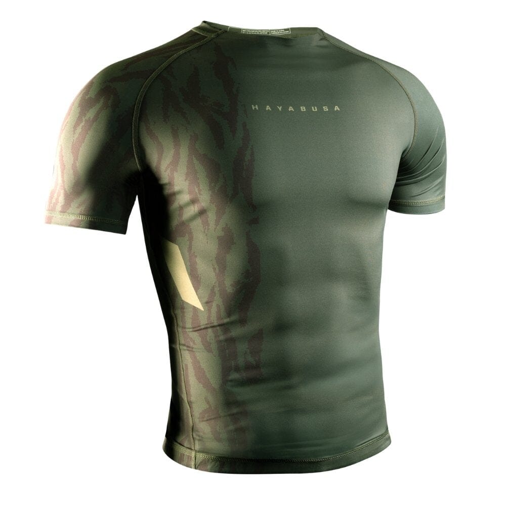 Hayabusa Apex Short Sleeve Rashguard - Recon Green